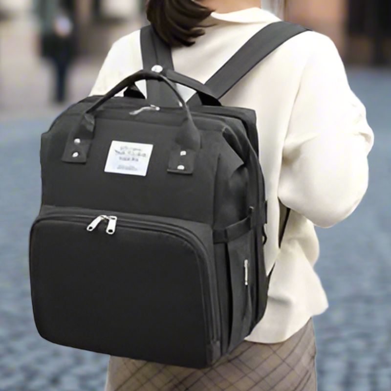 Sac à Dos à Langer - BigBackpack™ - Noir