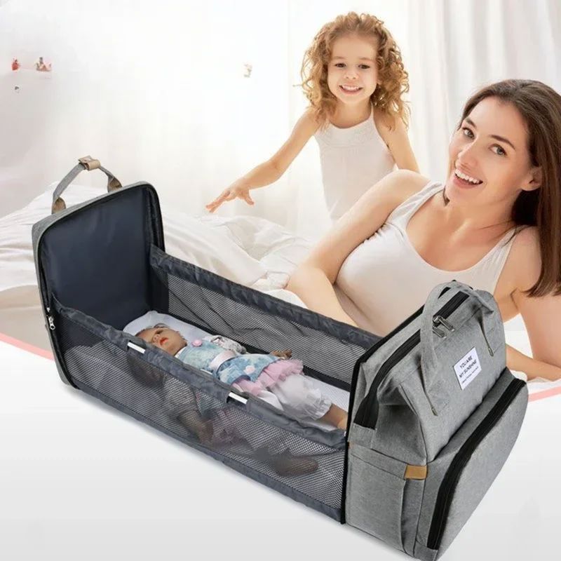 Sac à Dos à Langer - BigBackpack™ - Gris