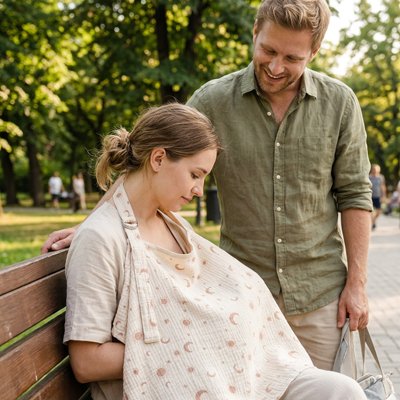 Cape- 'allaitement soleil etoile
