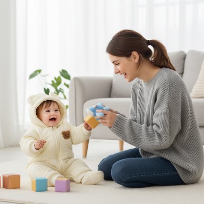 Combinaison-bebe​-maman-bebe-contents