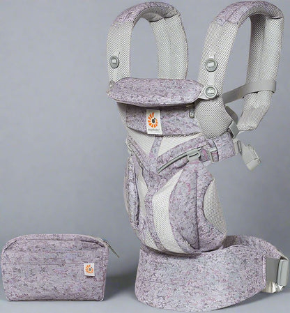 porte bebe mauve lavande