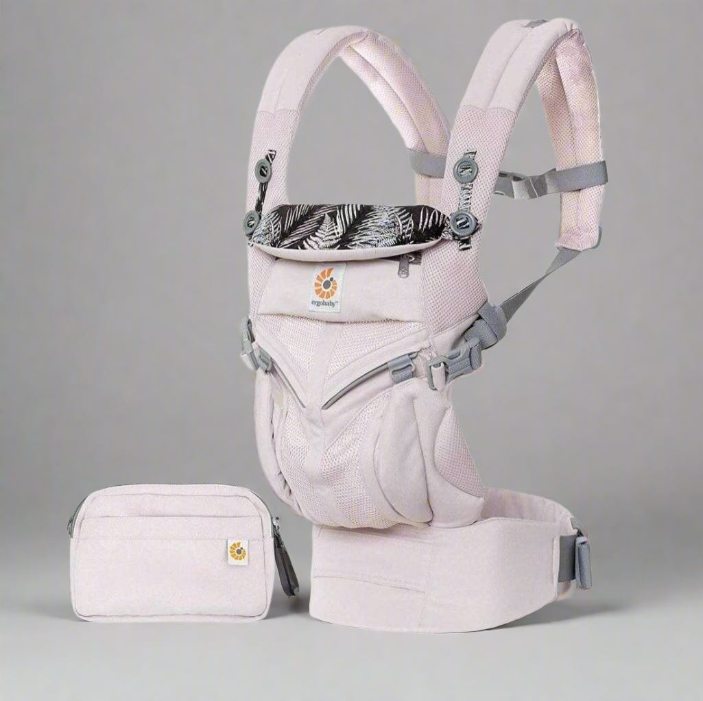 porte bebe rose maille
