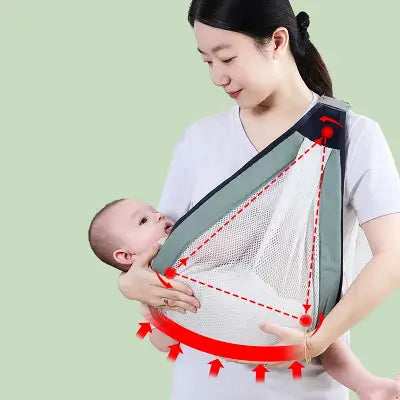 porte bebe vert avocat confortable