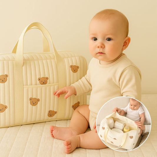 sac a langer bebe beige pratique