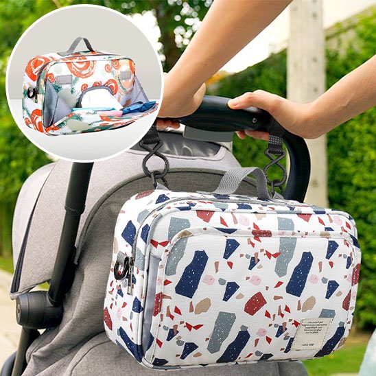 Sac a langer pratique avec poussette